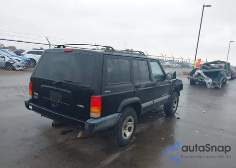 2001 Jeep Cherokee Sport z USA, uszkodzony, nr VIN 1J4FF48S31L593448